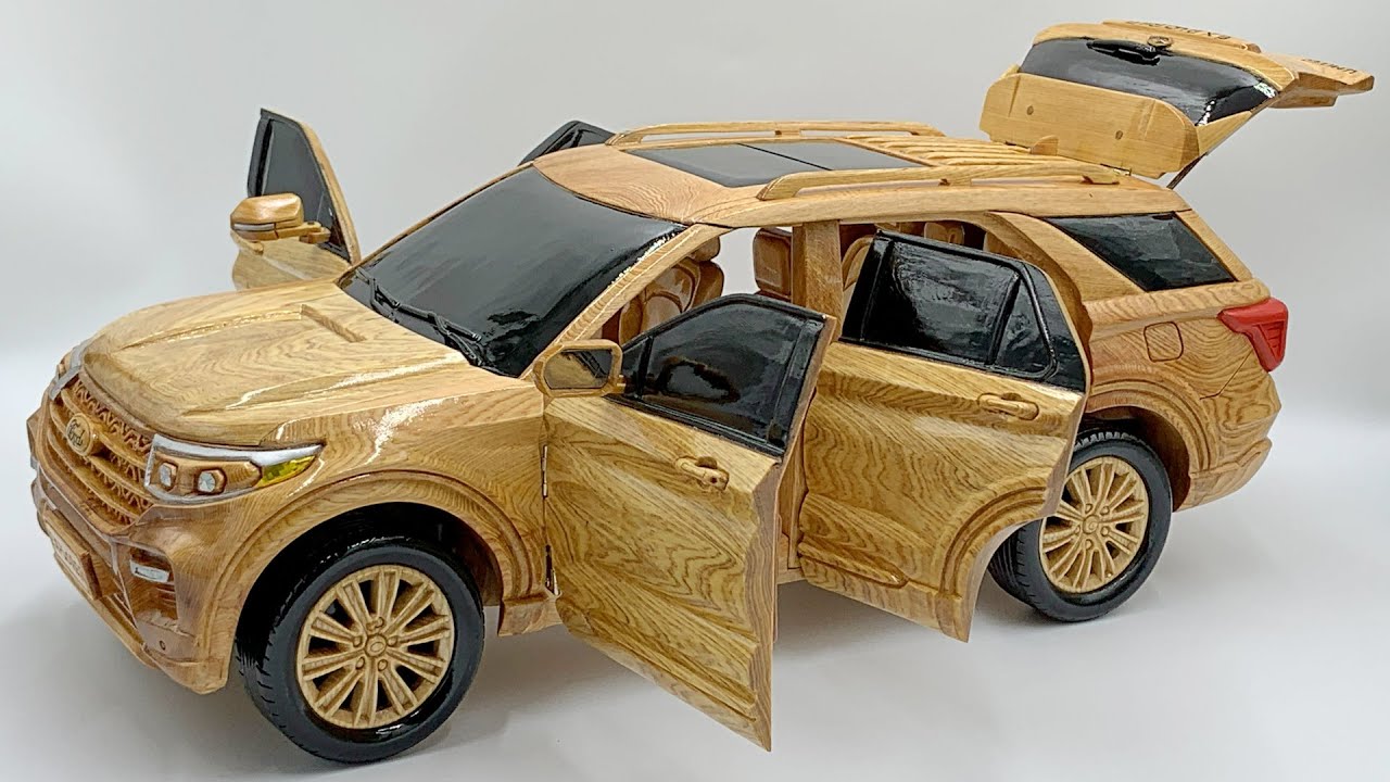 Откройте для себя красоту и экологичность деревянного Ford Explorer 2023 года выпуска
