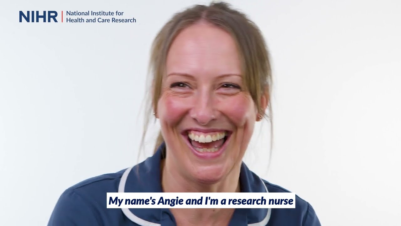 Why I love being a research nurse - Angie's story