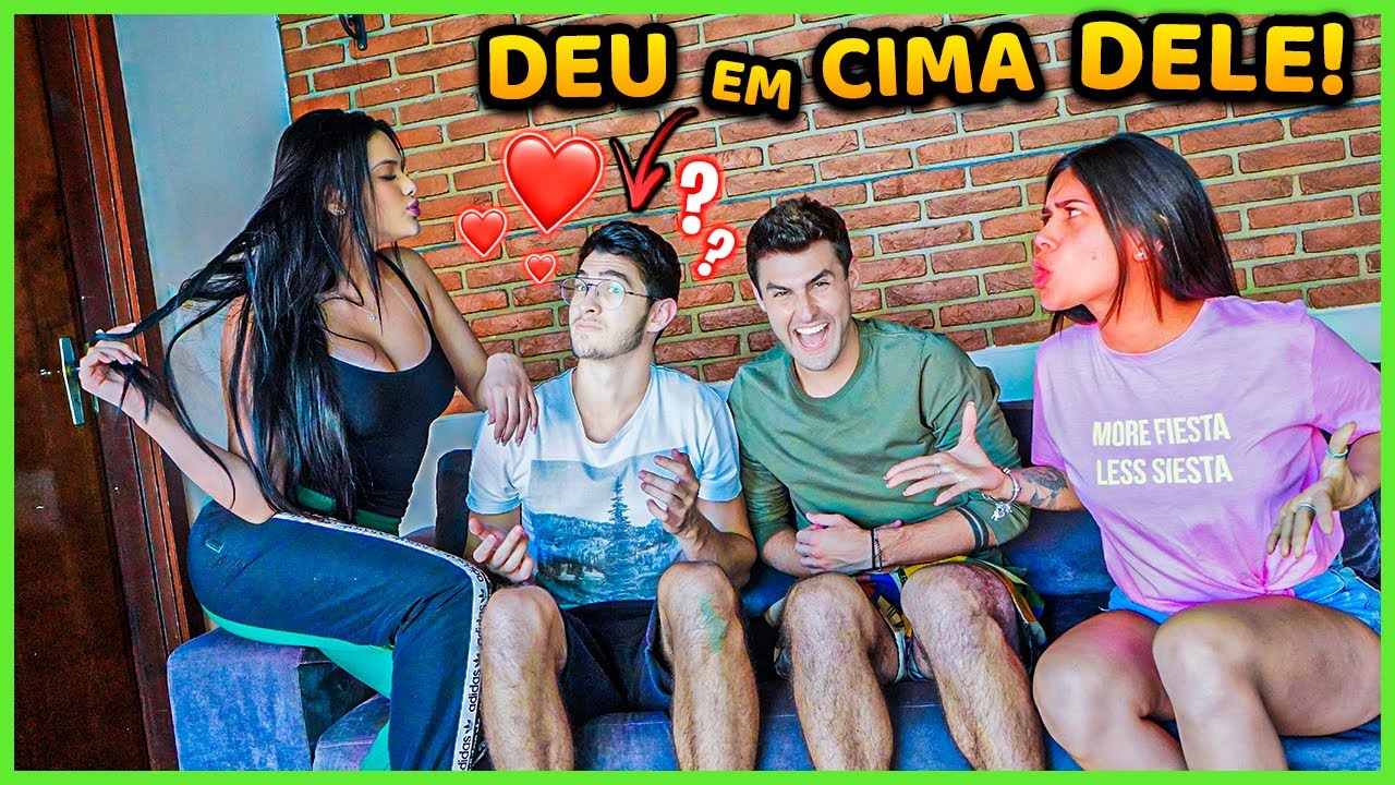 A EMILY DEU EM CIMA DO MEU IRMÃO NA FRENTE DA EX NAMORADA!! ( DEU RUIM ) [ REZENDE EVIL ]