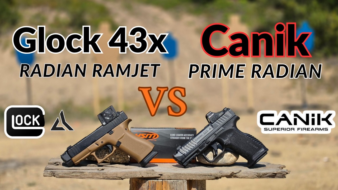 Canik Prime Radian против Glock 43X Radian Ramjet &mdash; кто победит?