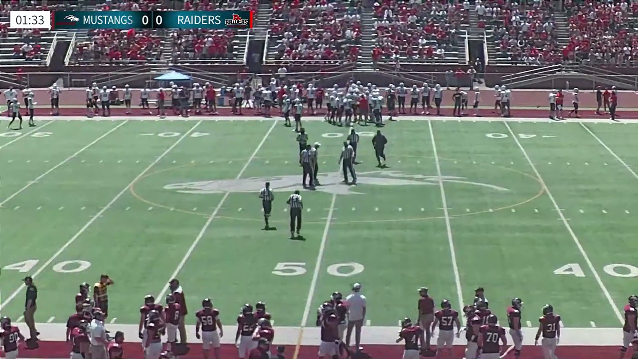 2021 NAIA football semifinals vs Morningside