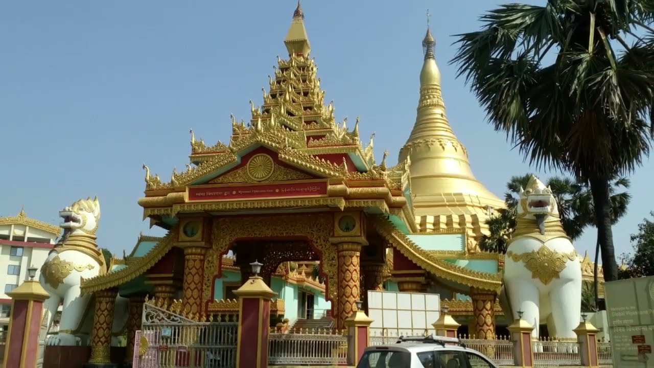 Fort Bassein - Vasai Fort Ruins & Global Vipassana Pagoda 🇮🇳 - Still Pictures #vlog6