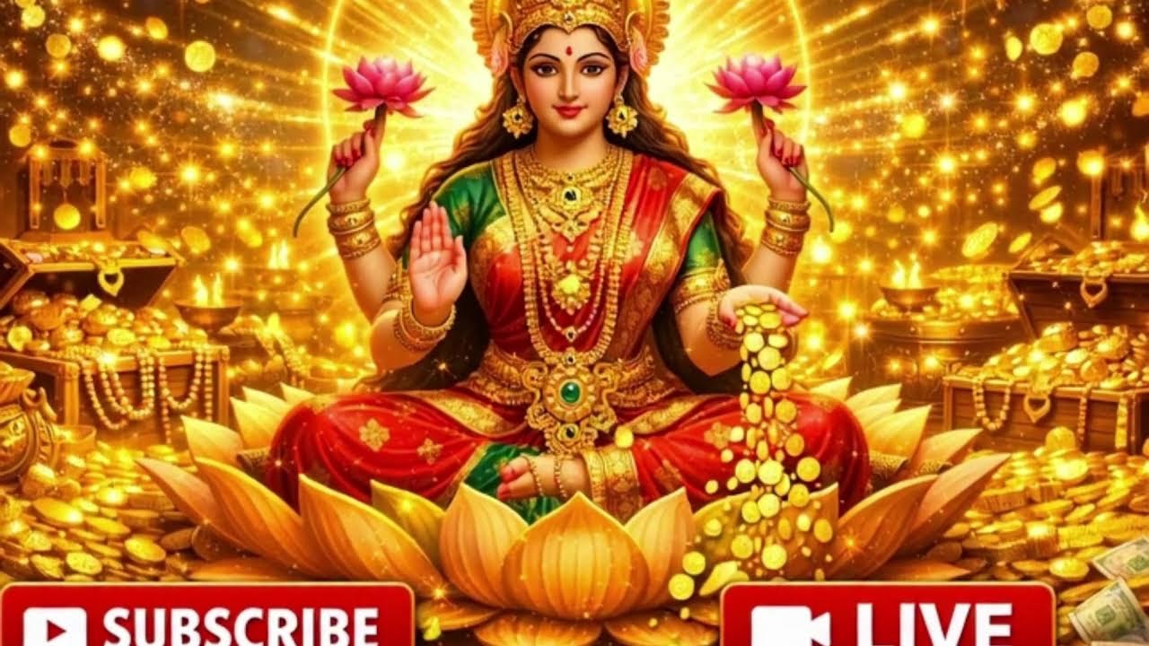 🪔 LIVE: ॐ जय लक्ष्मी माता | आज की विशेष लक्ष्मी आरती