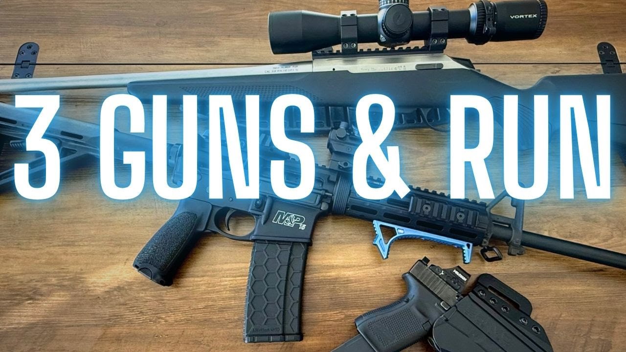 3 Guns 🔫 & Run 🏃🏽 Вот мой выбор!