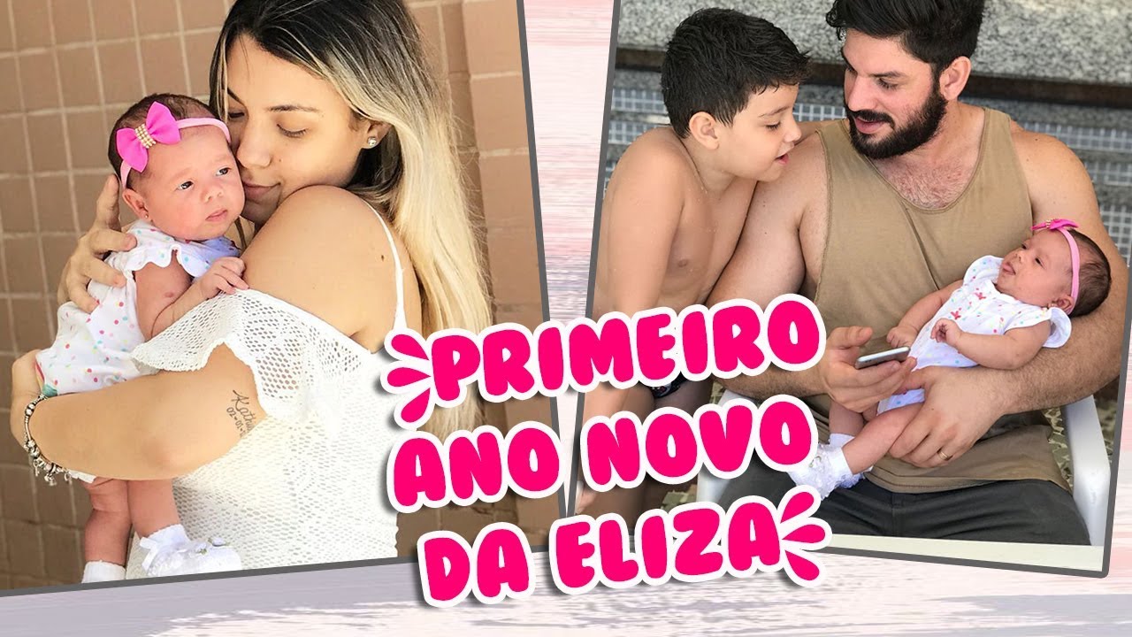 NOSSA PRIMEIRA VIRADA DE ANO COM A BEBÊ ELIZA | Kathy Castricini