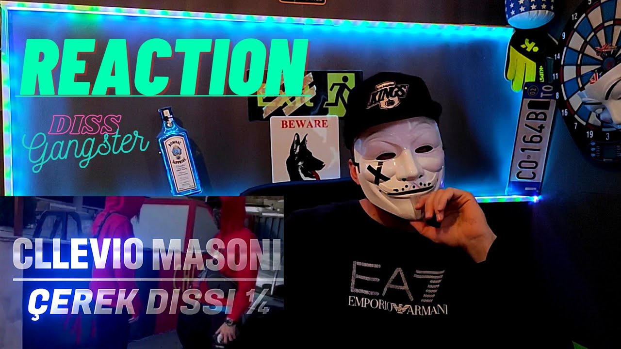 Cllevio Masoni - Cerek Dissi 1/4 Diss Noizy | Reaction me Mellon