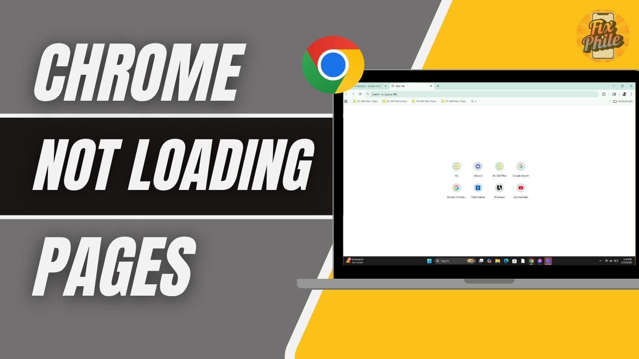 How To Fix Google Chrome Not Loading Pages 2026 | Chrome Pages Not Opening Fix