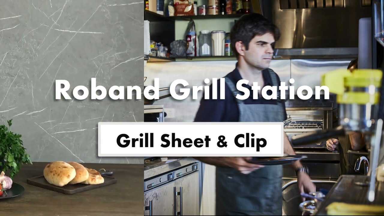 Roband Grill Sheet & Clip