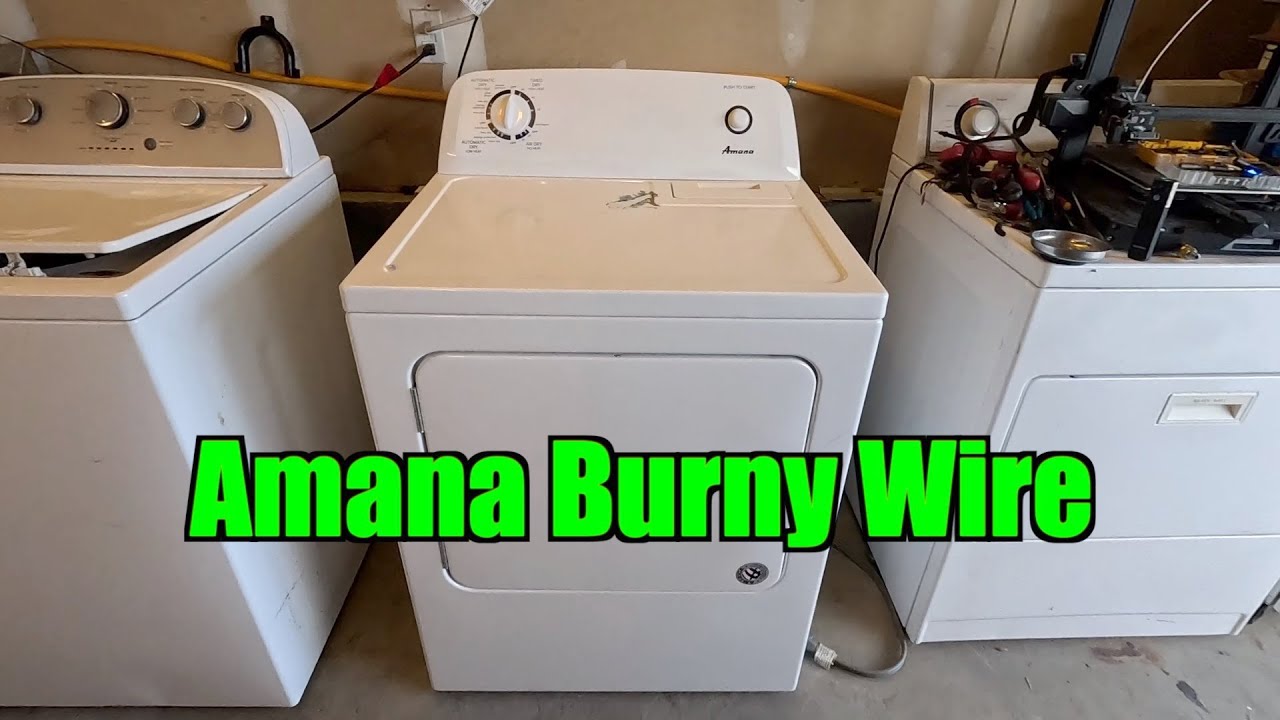 Amana Teardown Clean Out OEM Heat Element