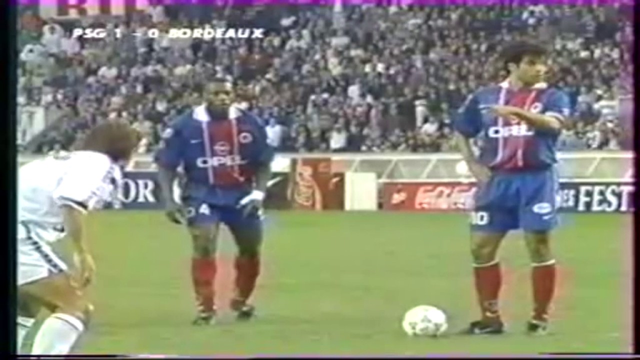 Paris SG 2 - 2 Bordeaux   (03-05-1997)   Division 1