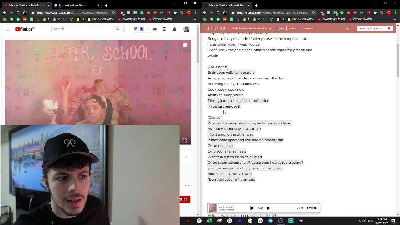 Melanie Martinez - Brain & Heart REACTION - MasonReacts