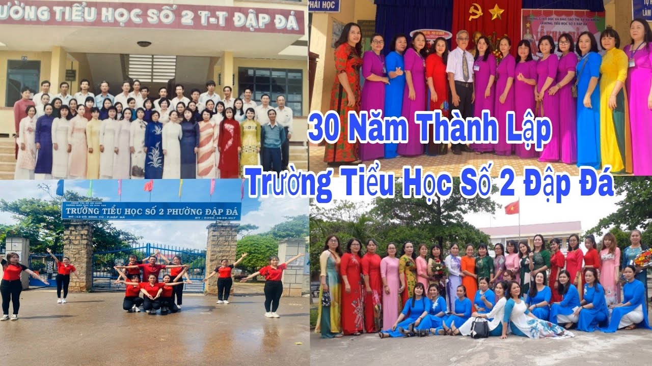30 Năm Thành Lập Trường Tiểu Học Số 2 Đập Đá