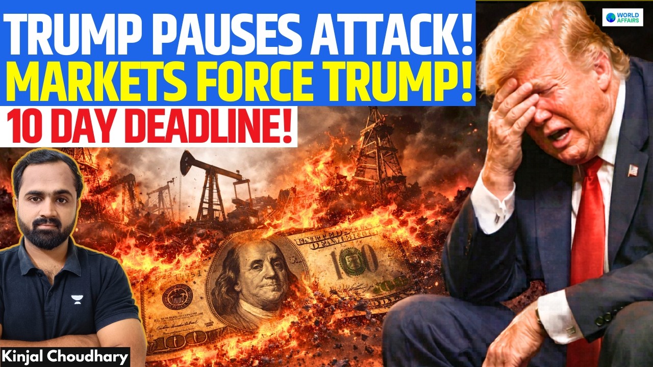 TRUMP Pauses Iran Energy Attack &mdash; US Bond Yields Forced 10 Day Delay | Kinjal