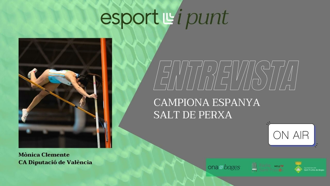 Entrevista Mònica Clemente Campiona Espanya Salt de Perxa - 09/03/2026