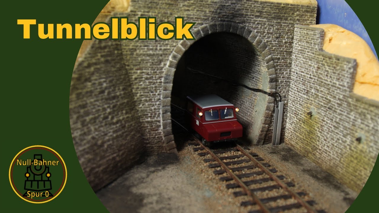 Der Tunnel wird gebaut / Spur 0 / Modelleisenbahn