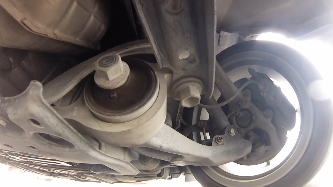 Lexus IS lower control arm bushing movement