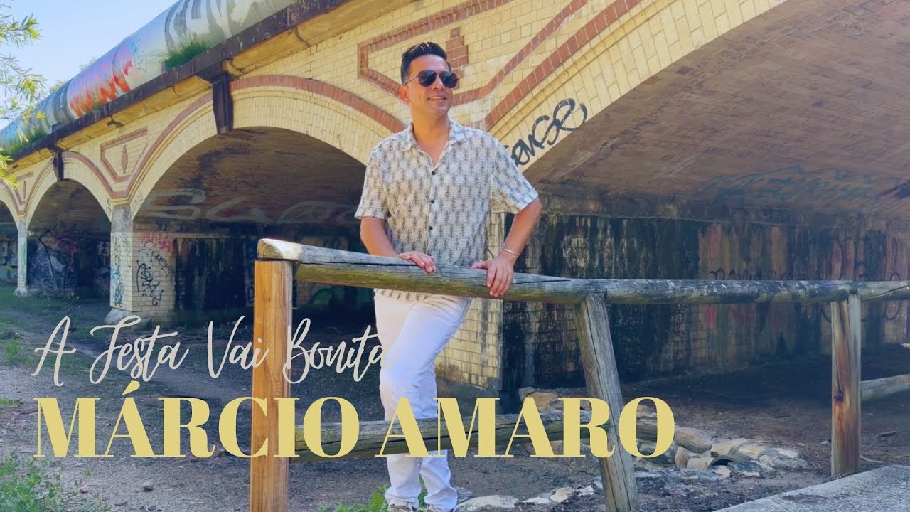 Márcio Amaro - A Festa Vai Bonita (Visualizer)