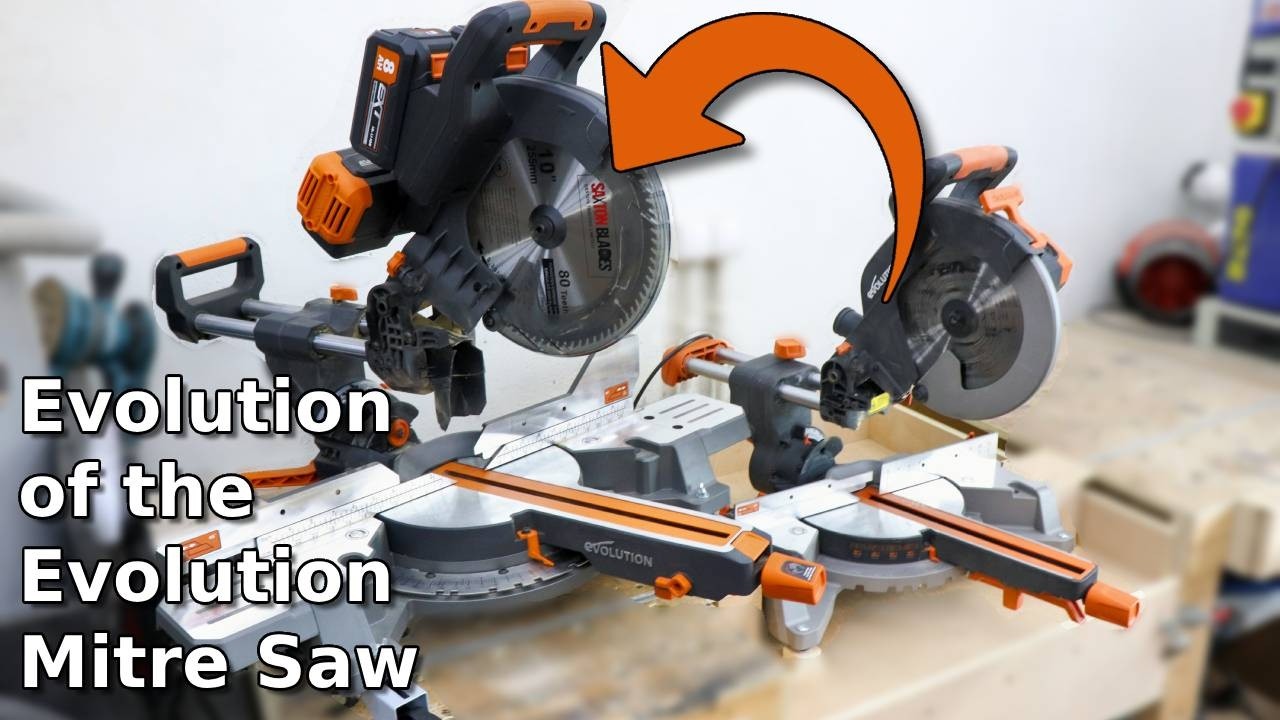 Эволюция торцовочной пилы Evolution | Нечестное сравнение