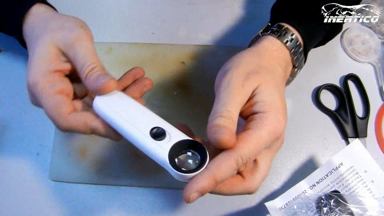 Лупа с подсветкой из Китая. Обзор. Сравнение.