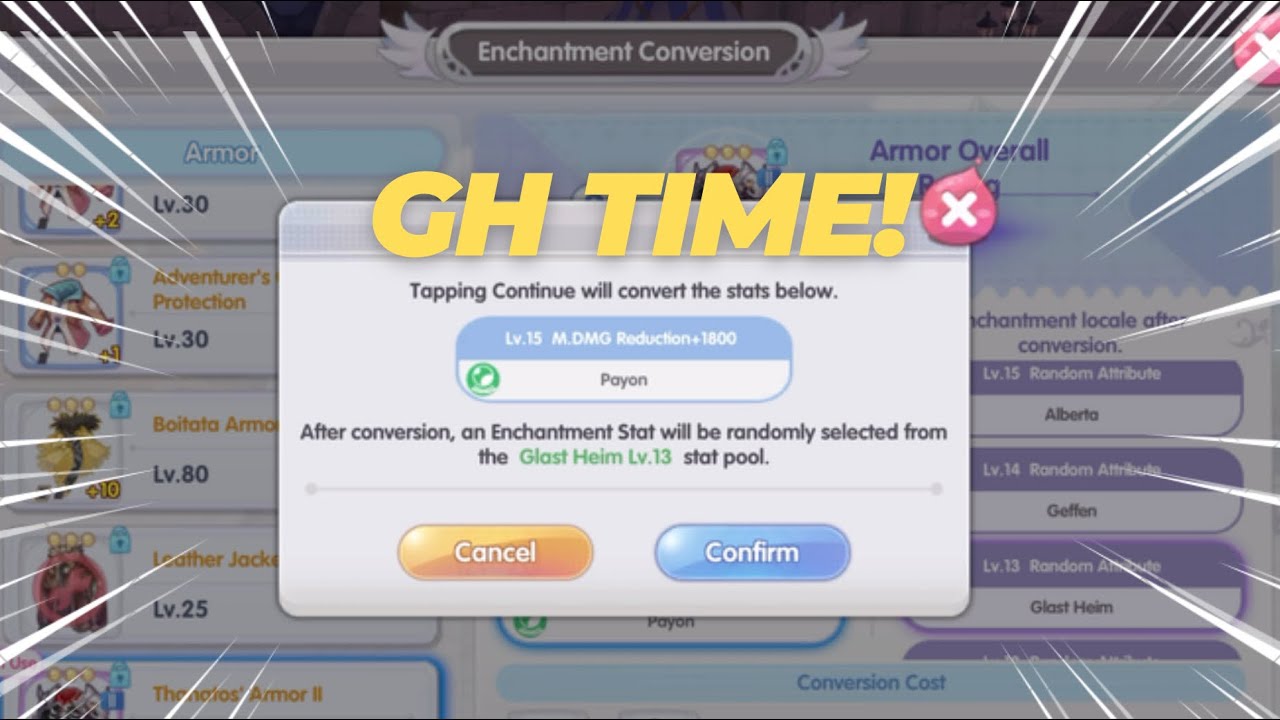 ROX Next Generation - Enchant Transfer to Glast Heim