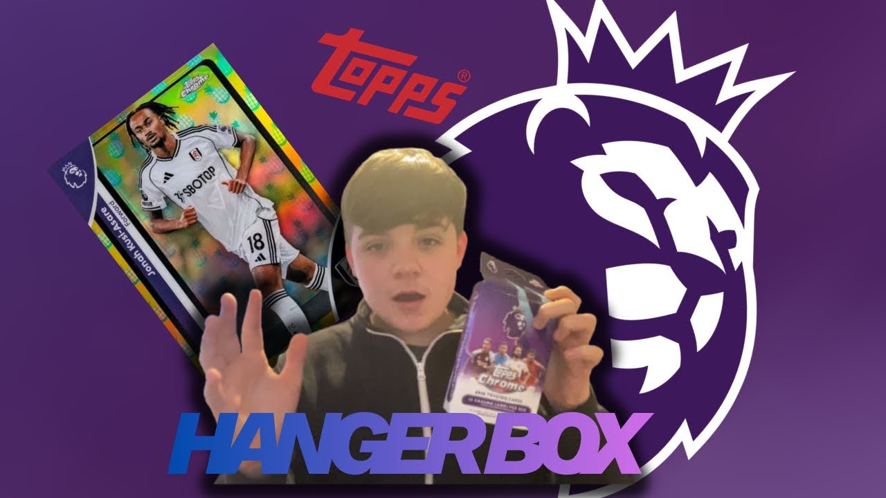 I OPENED THE BRAND NEW TOPPS PREMIER LEAGUE CHROME 2026 HANGER BOX 