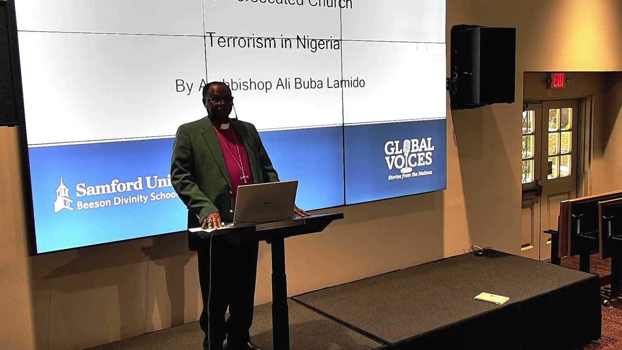 The Persecuted Church in Nigeria, Archbishop Ali Buba Lamido