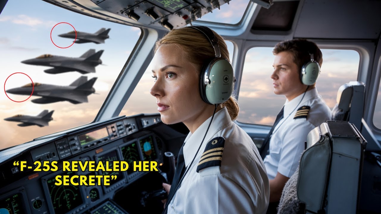 She Was Just a Civilian — Until the F-22 Pilots Heard Her Call Sign “Eagle One”