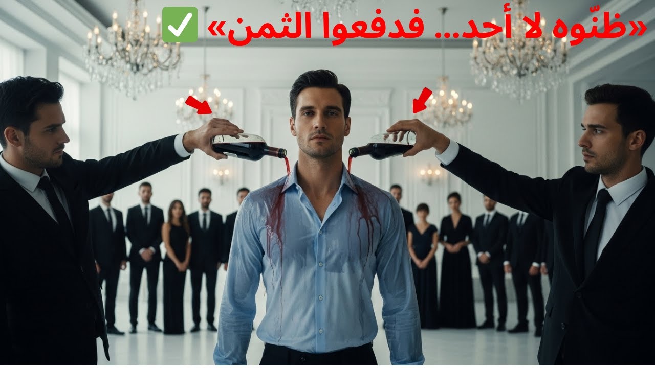 ✅ “سكبوا النبيذ عليه ساخرين… ولم يدركوا أن ‘اللا أحد’ هو من سيُحطّمهم!”