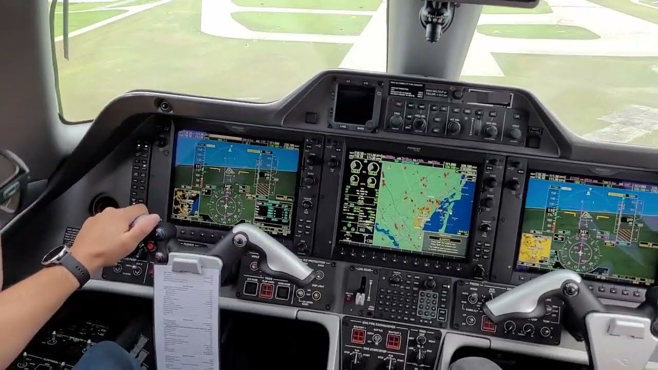Phenom 300 Initial Training: Student performs Takeoff, Steep Turns, Stalls, Circle To Land