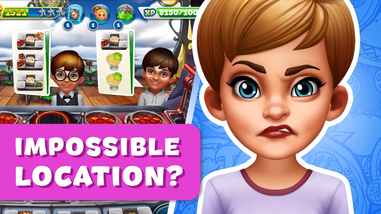 Геймплей Cooking Fever | Mount Breakfast🌋