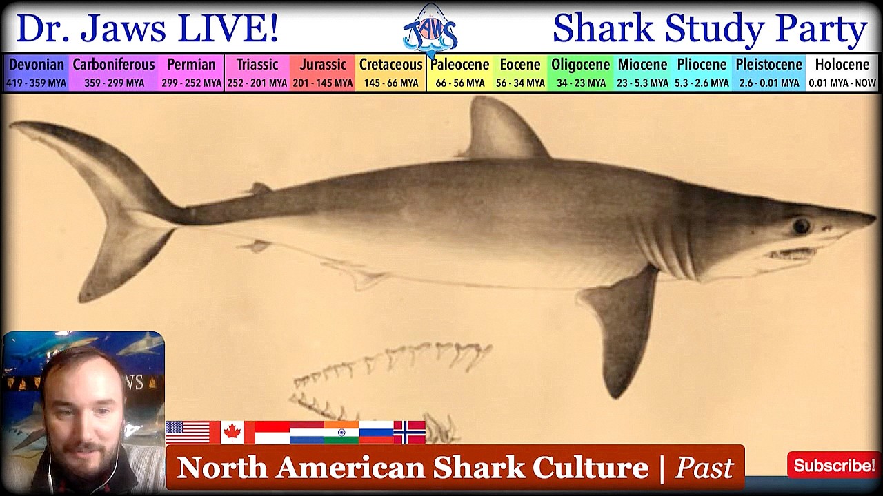 Dr. Jaws LIVE! #154 North American Shark Culture Special Pt. 1
