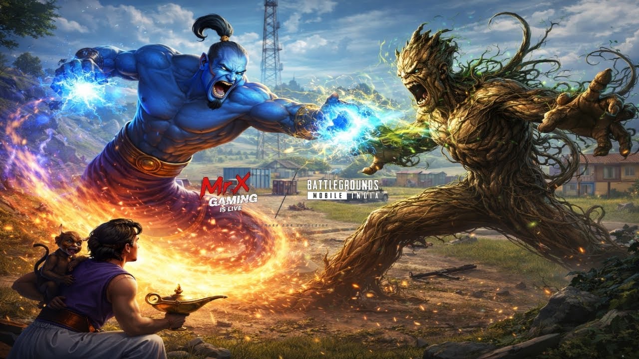 मराठी BGMI Live Gaming  | Rank Push |@Mr.X-n8t | Dharashivkar