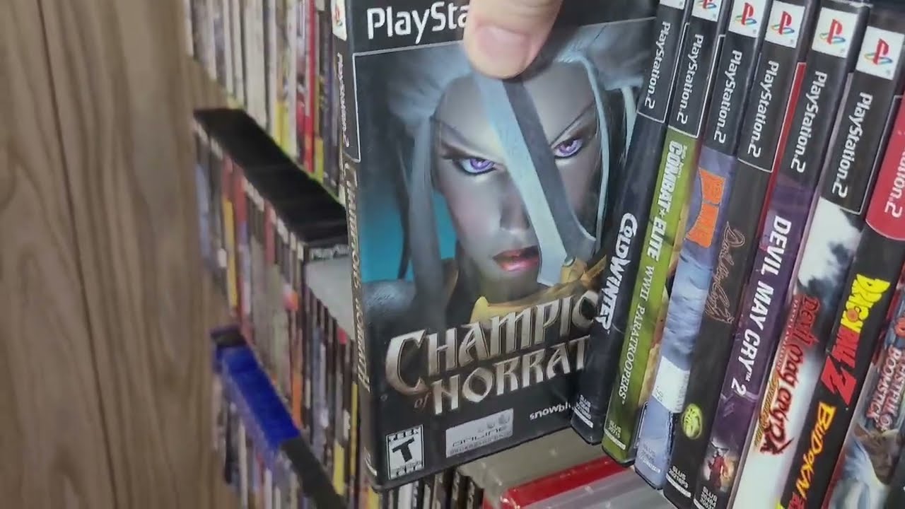 My current PS2 game collection (79 games), 2022.