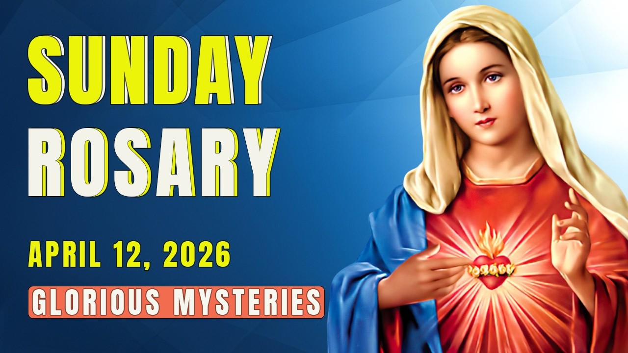 HOLY ROSARY TODAY ❤️ THE GLORIOUS MYSTERIES OF THE ROSARY🌹❤️ VIRTUAL ROSARY FOR SUNDAY
