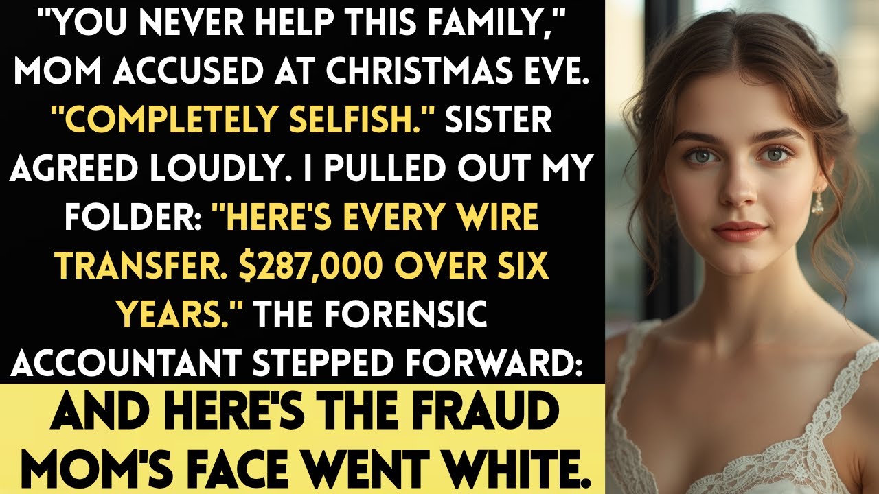 Mom Said 'You Never Help This Family' - Until The Bank Revealed $287,000 In Secret Support
