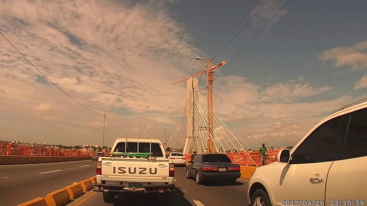 PUENTE FRANCISCO DEL ROSARIO SANCHEZ Y PUENTE DEL METRO. SANTO DOMINGO. R.D
