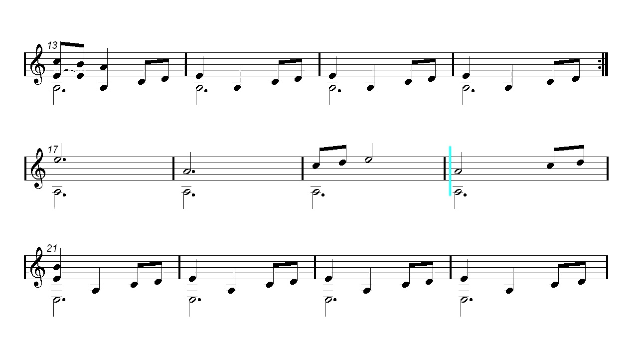 Classical Guitar Sheet music - Game of Thrones - Theme