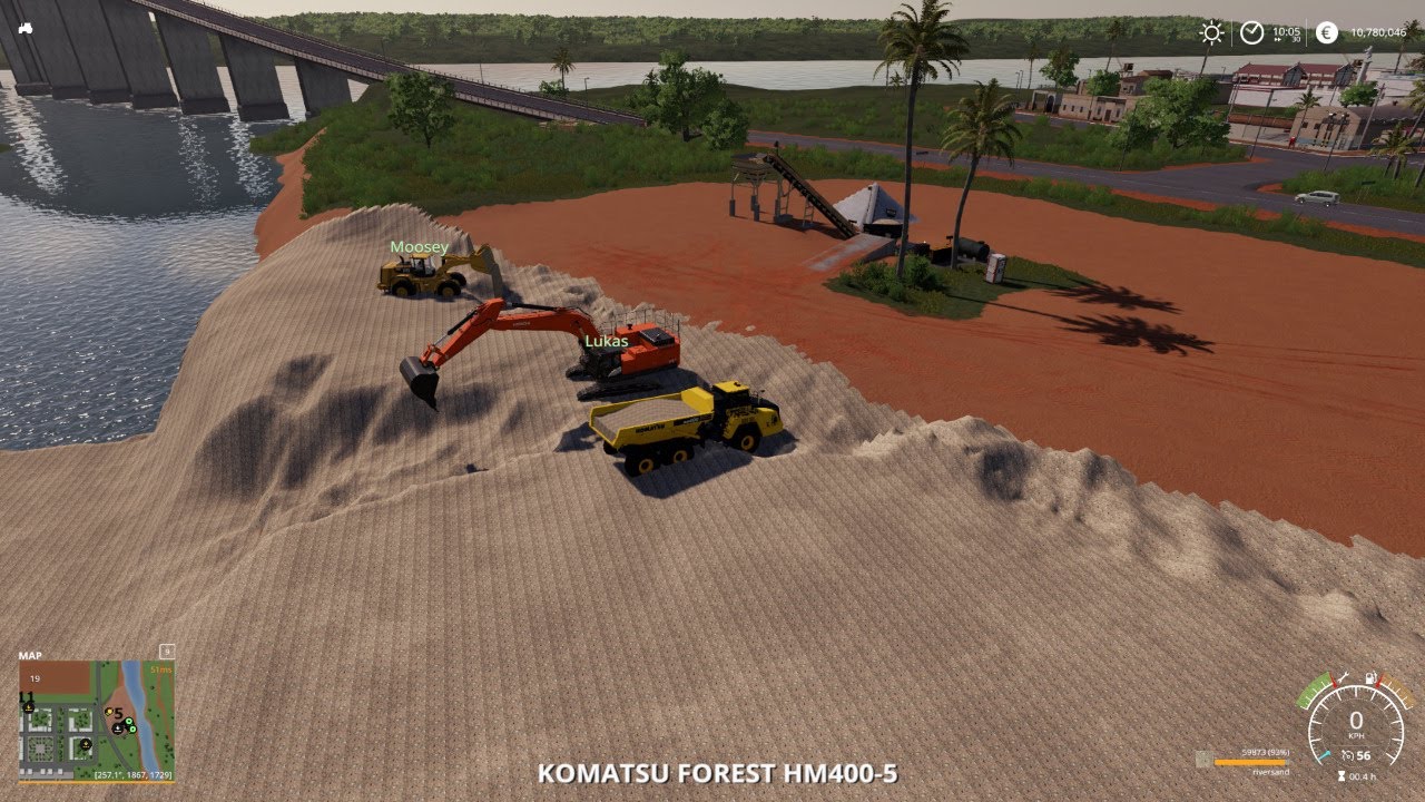 FS19 Live Dedi Server Multiplayer Mining Gameplay Day 4 MCE Map Farming Simulator 2019