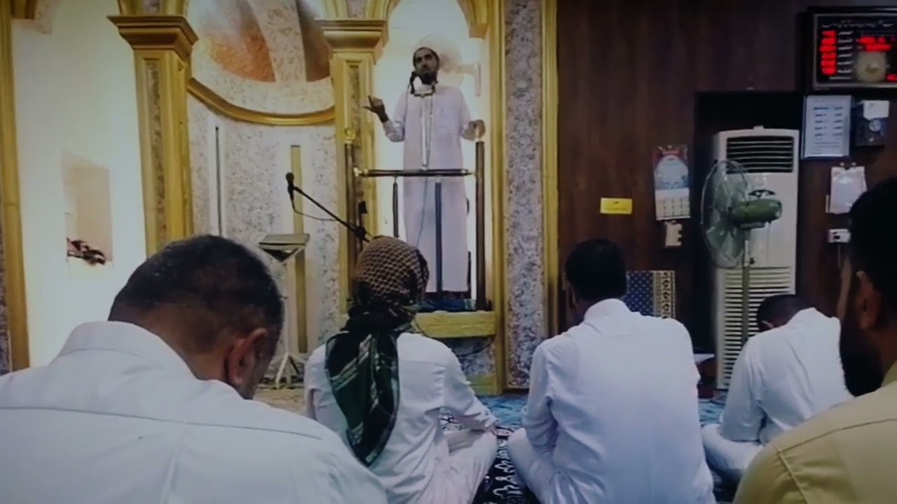 خطبة الجمعة/ حديث: إنَّ الله كَرِهَ لكم ثلاثًا. أحمد شعبان الكبيسي