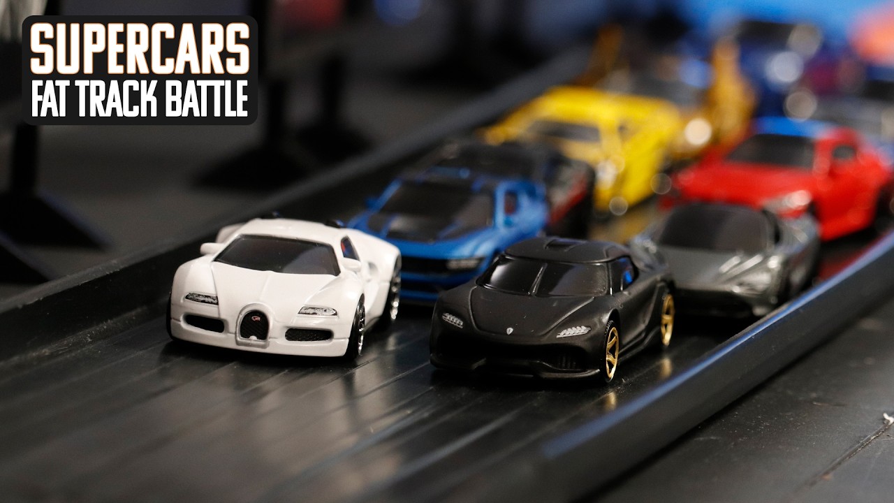 Hot Wheels Super Car Tournament 10 - Fat Track Battle