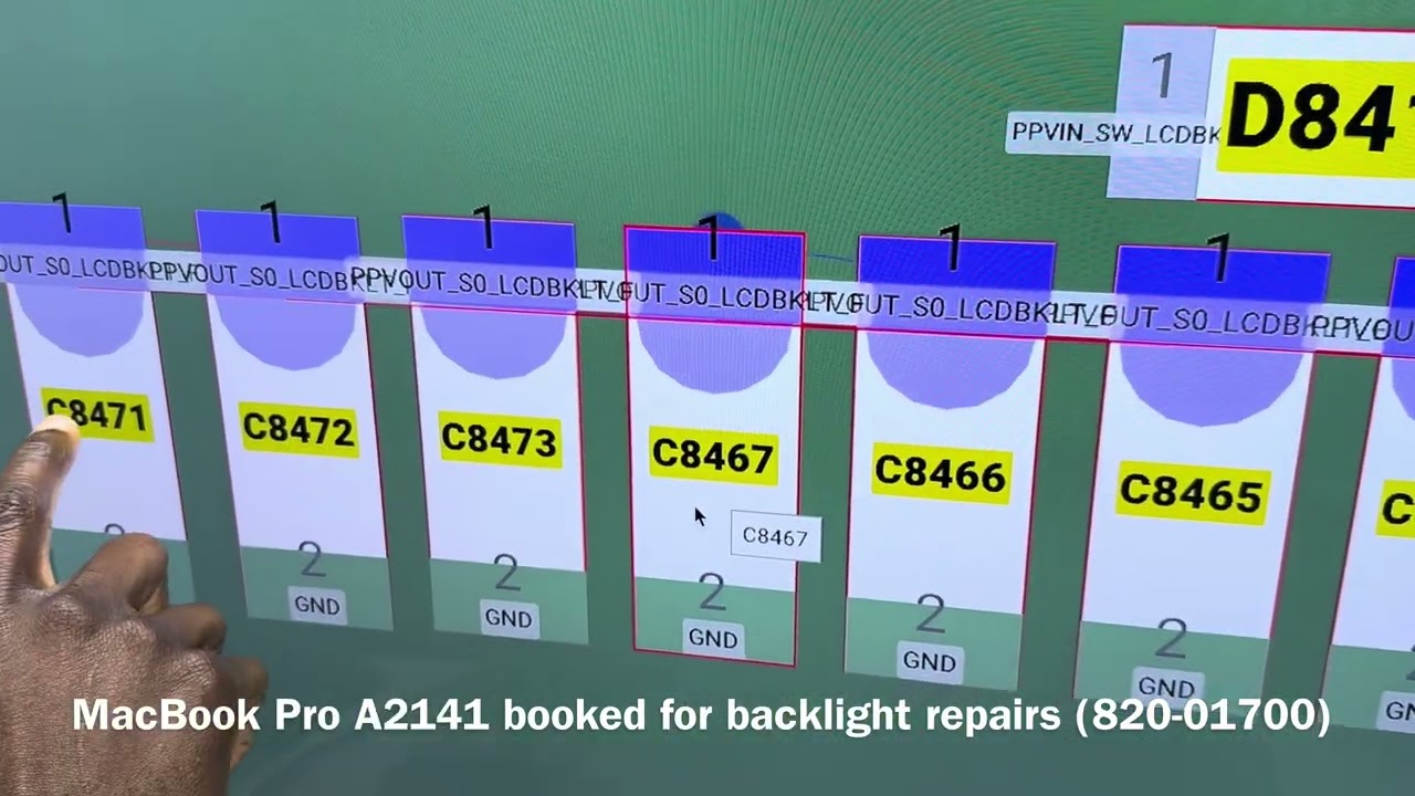 MacBook Pro (A2141) 16-inches,Booked for No Backlight Repairs.