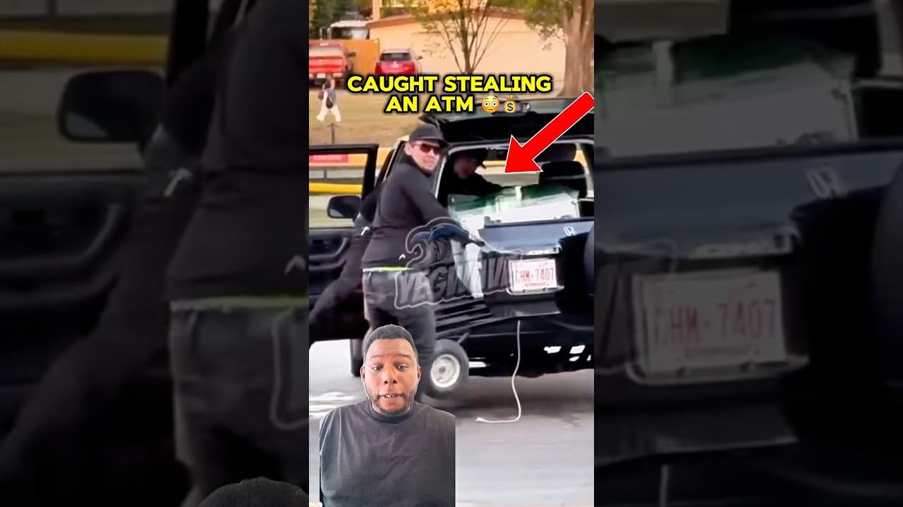 Ограбление банкомата пошло не по плану 😳🚨 | Воры сражаются до появления охраны 