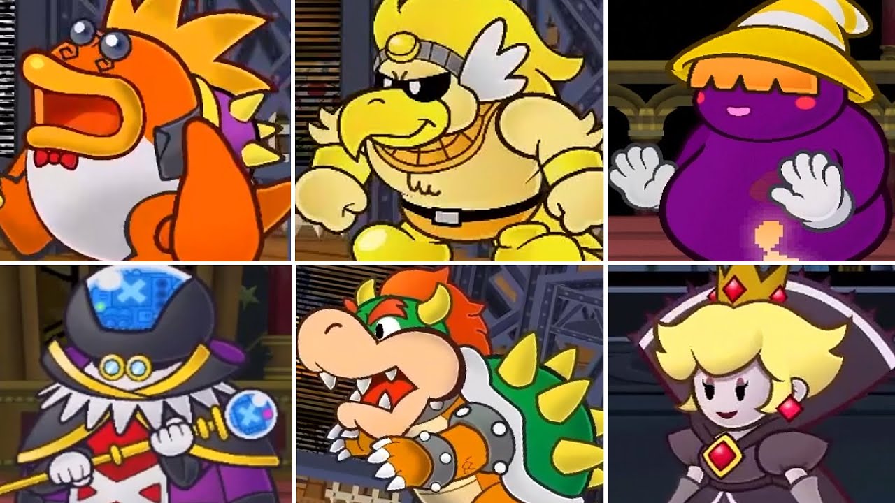 Paper Mario: The Thousand-Year Door - All Bosses + Ending (HD)