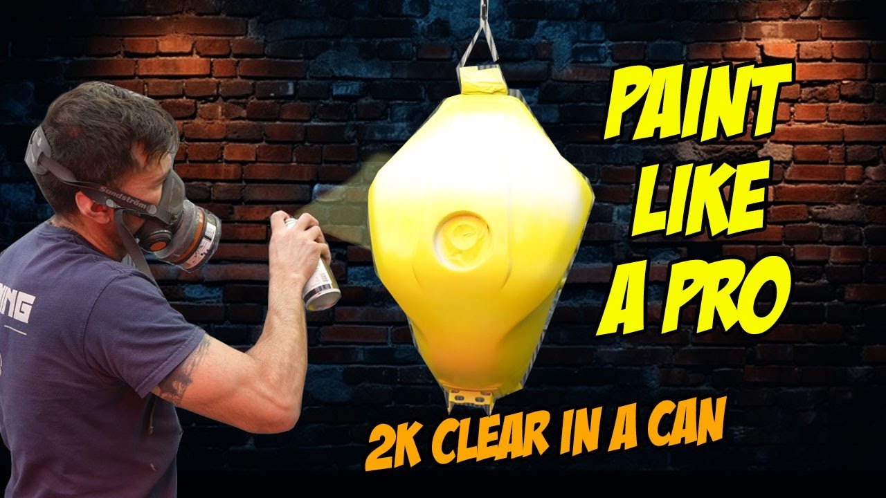 2k Clear in a Can. How to Spray Paint like a Pro