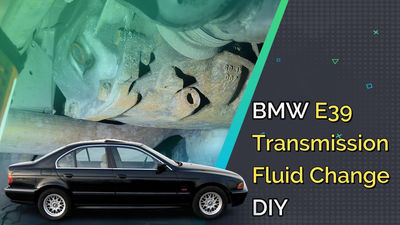 BMW E39 Transmission Fluid Change DIY