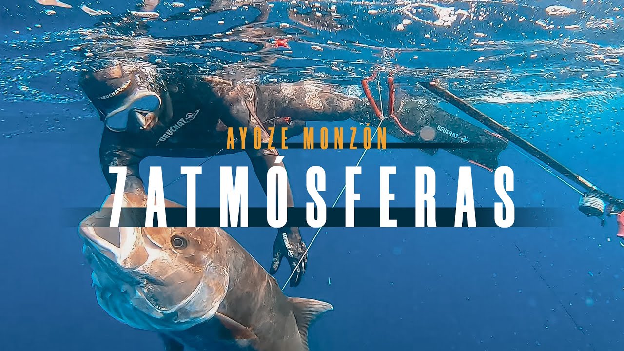 🔱Pesca submarina PROFUNDA | DEEP Spearfishing.  -60m. 😱😱😱 + ENTREVISTA