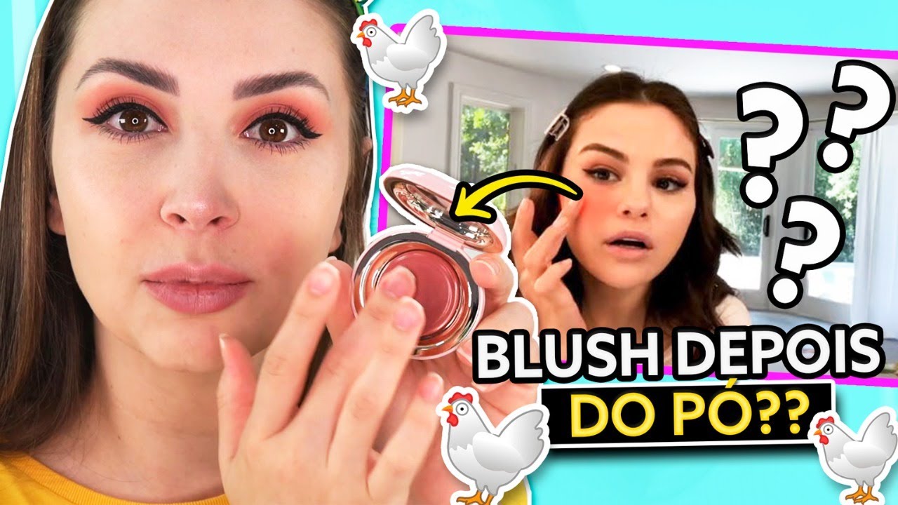 SELENA GOMEZ NÃO PARA! - TESTANDO MAIS LANÇAMENTOS DE RARE BEAUTY