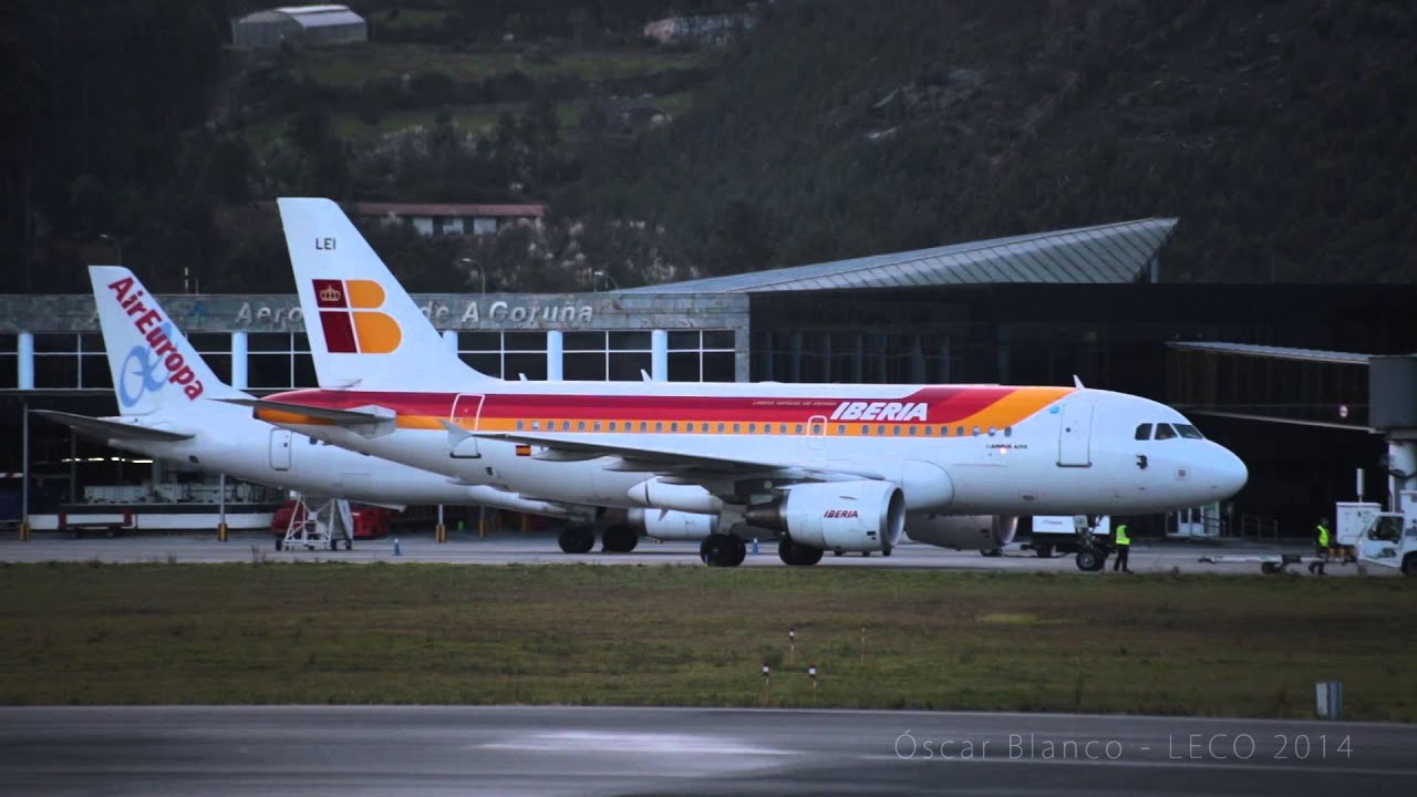 Viento cruzado en LECO (Aeropuerto de A Coruña)