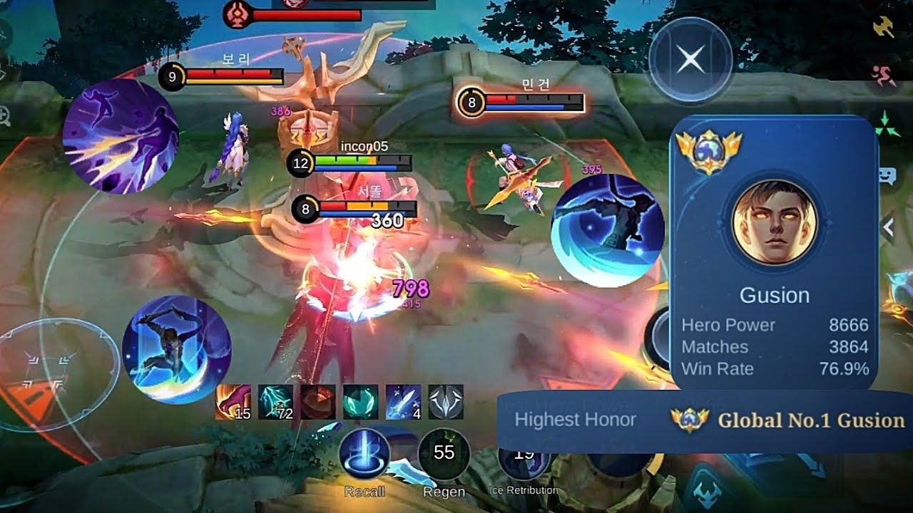 It's the fast combo that only 40% of Gusion users can do