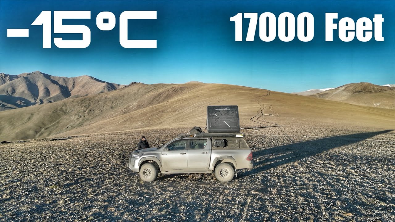 Hilux Lonewolf 2.0 Camping At 17000 Feet In -15°C Gone Wrong